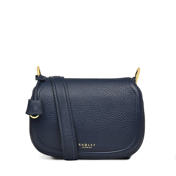 Medium Flapover Crossbody Ink - RUTHERFORD & Co