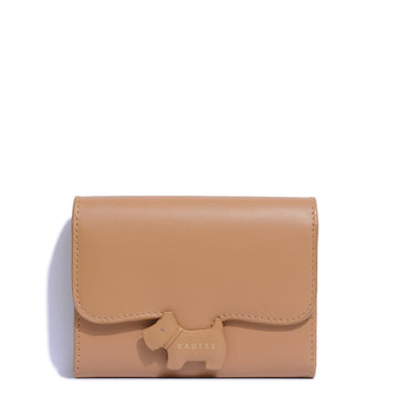 Medium Flapover Purse Brown - RUTHERFORD & Co