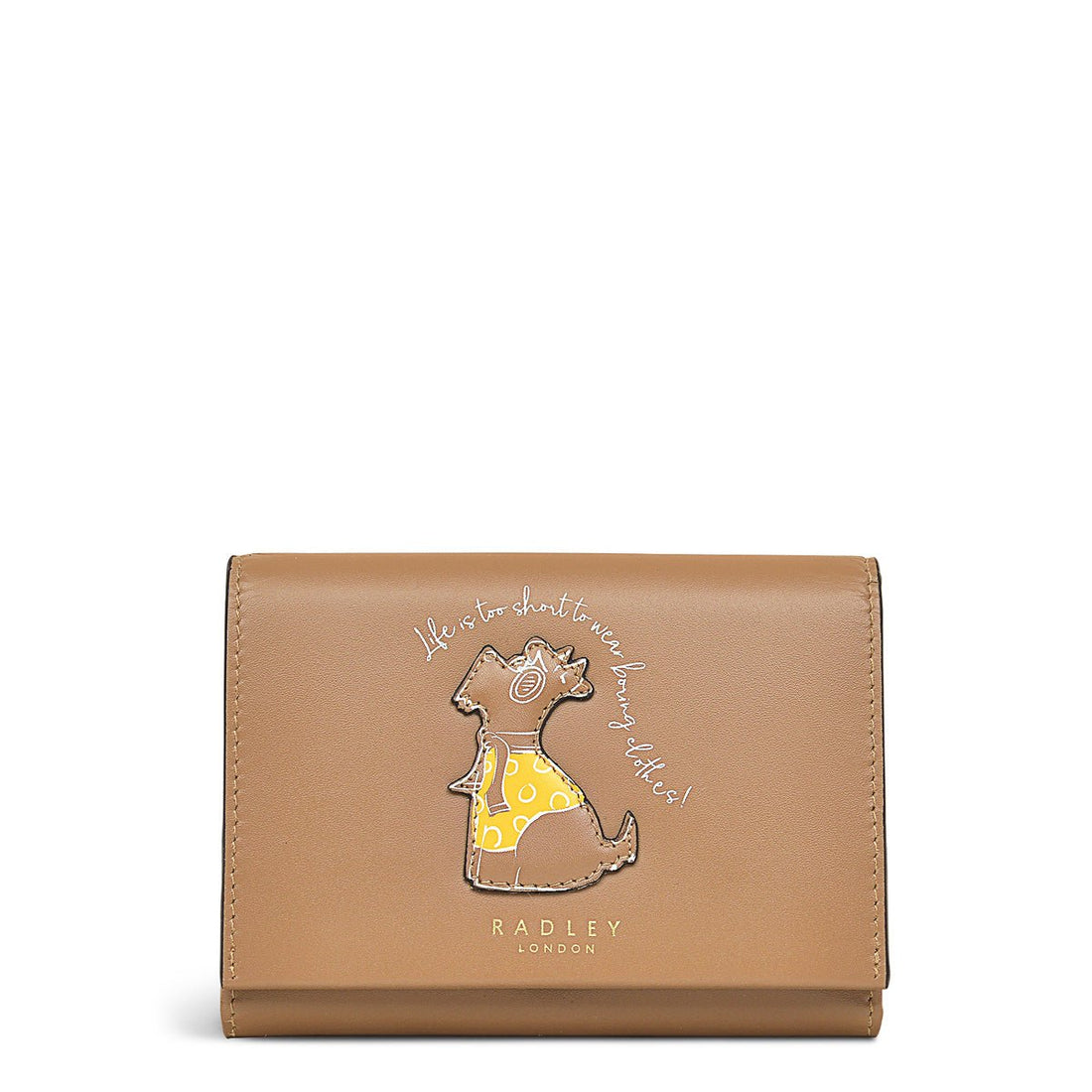 Medium Flapover Purse Butterscotch - RUTHERFORD & Co