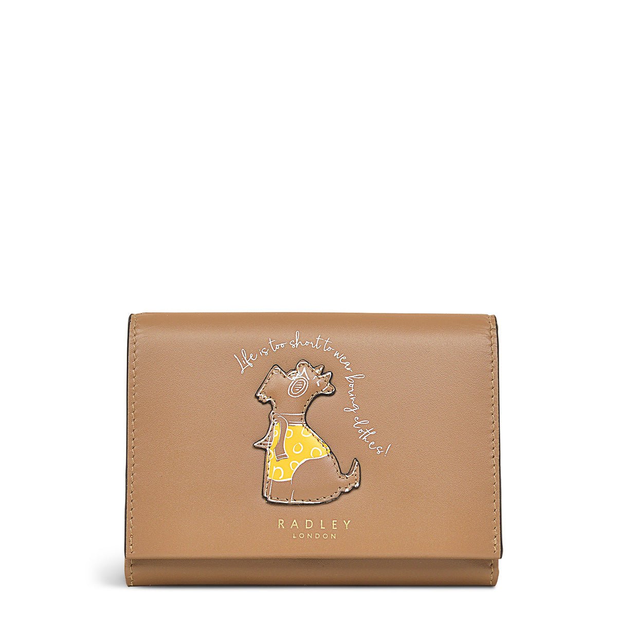 Medium Flapover Purse Butterscotch - RUTHERFORD & Co