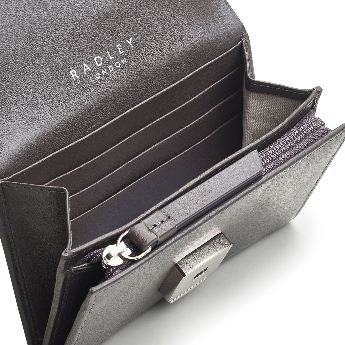 Medium Flapover Purse Thunder - RUTHERFORD & Co