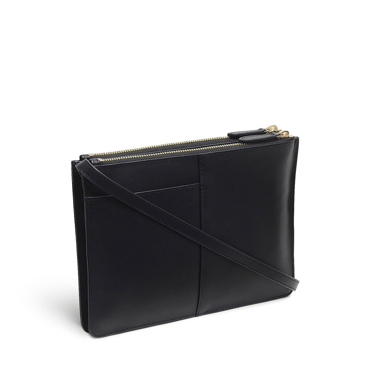 Medium Multi Compartment Crossbody Black - RUTHERFORD & Co