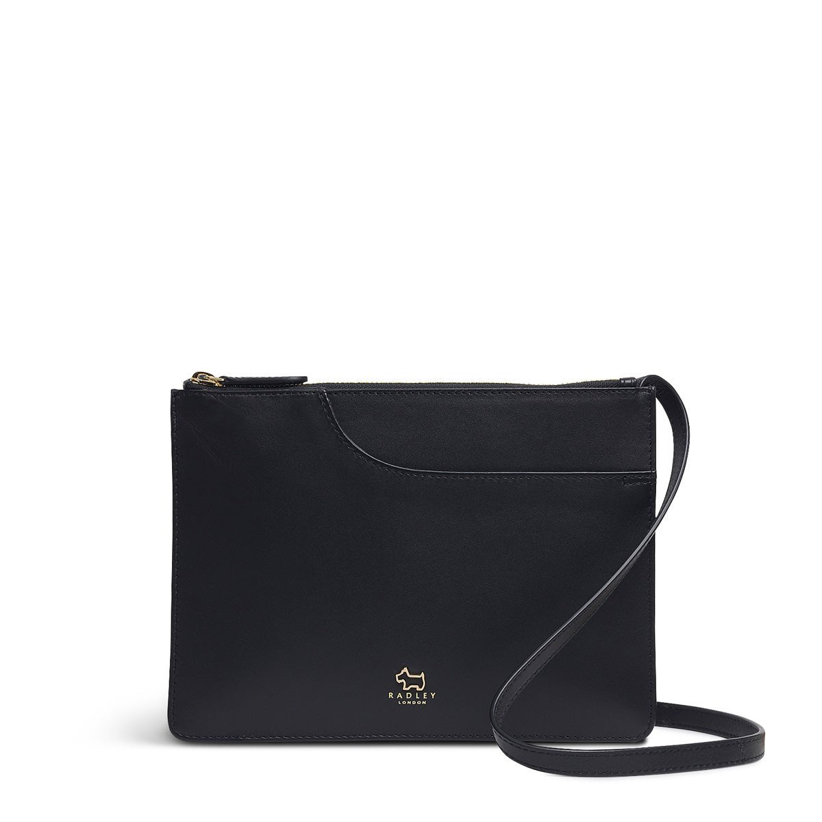 Medium Multi Compartment Crossbody Black - RUTHERFORD & Co