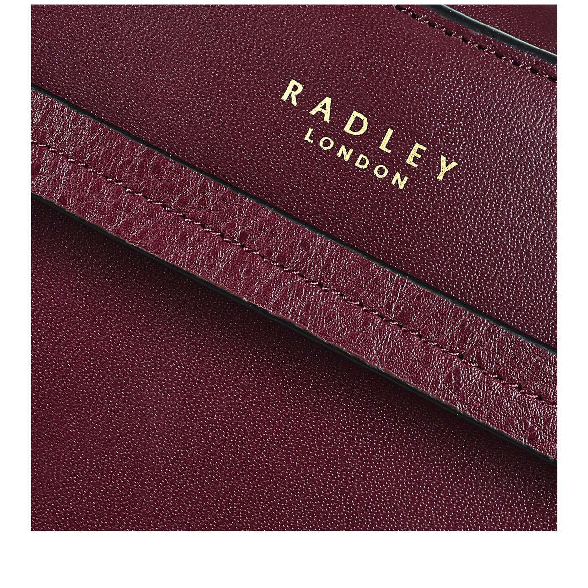 Medium Open Top Grab Dark Cherry - RUTHERFORD & Co