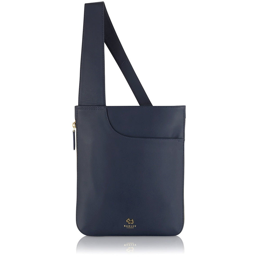 Medium Zip Around Crossbody Ink - RUTHERFORD & Co