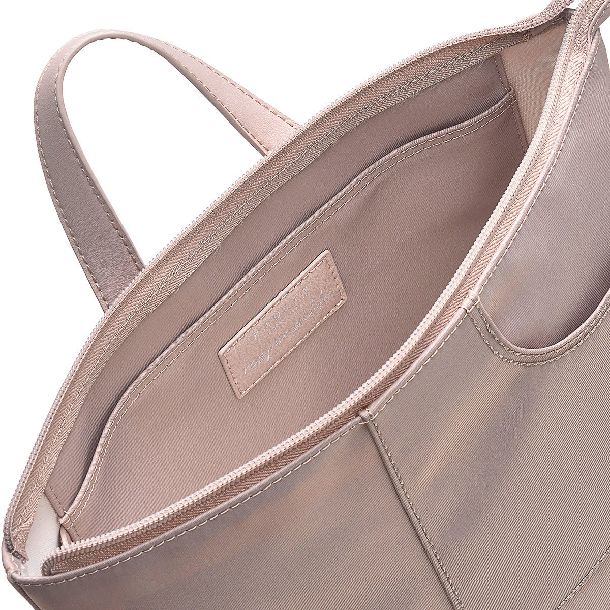 Medium Ziptop Backpack Espresso - RUTHERFORD & Co