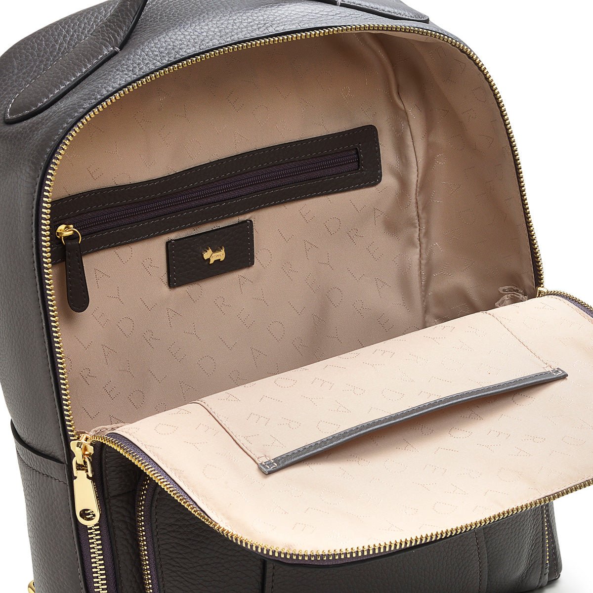 Medium Ziptop Backpack Thunder - RUTHERFORD & Co