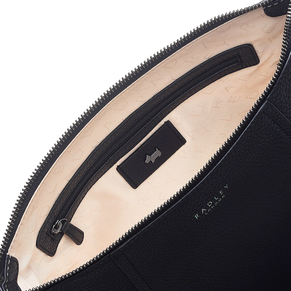 Medium Ziptop Crossbody Black - RUTHERFORD & Co