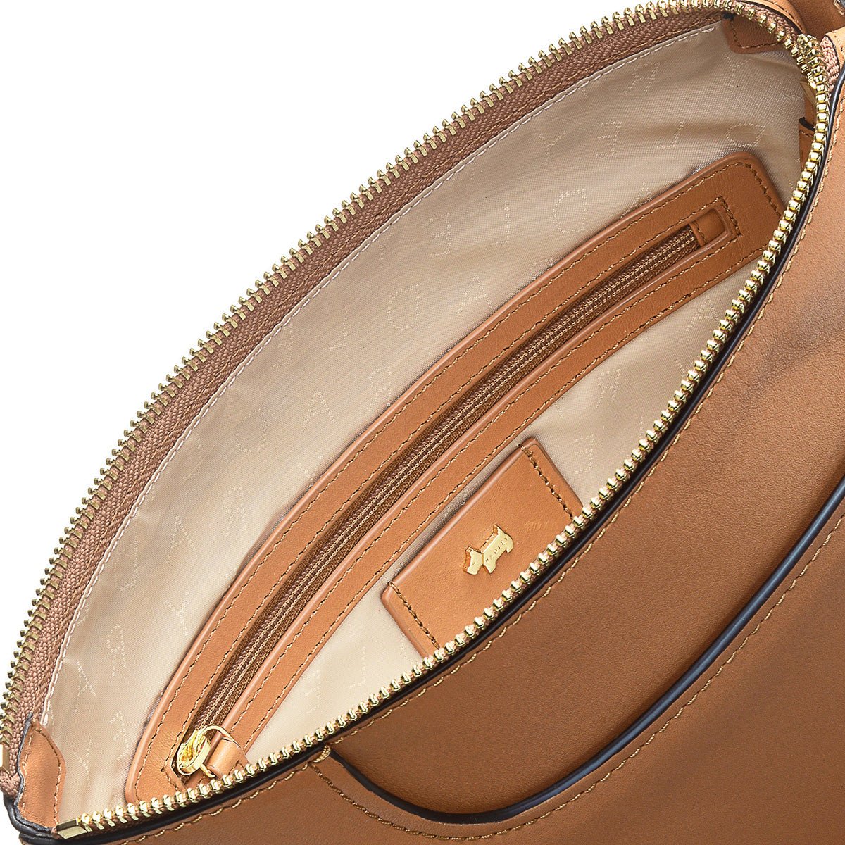 Medium Ziptop Crossbody Butterscotch - RUTHERFORD & Co