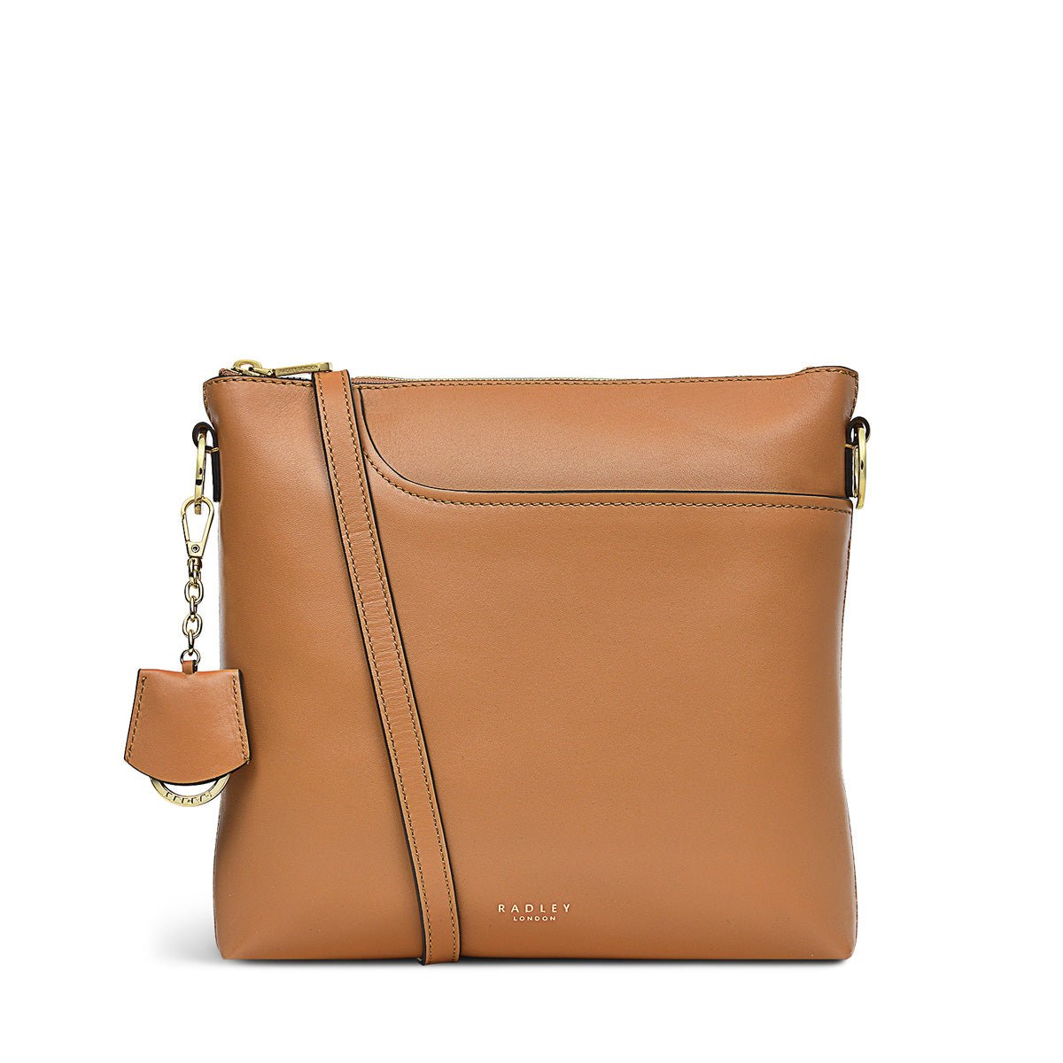 Medium Ziptop Crossbody Butterscotch - RUTHERFORD & Co