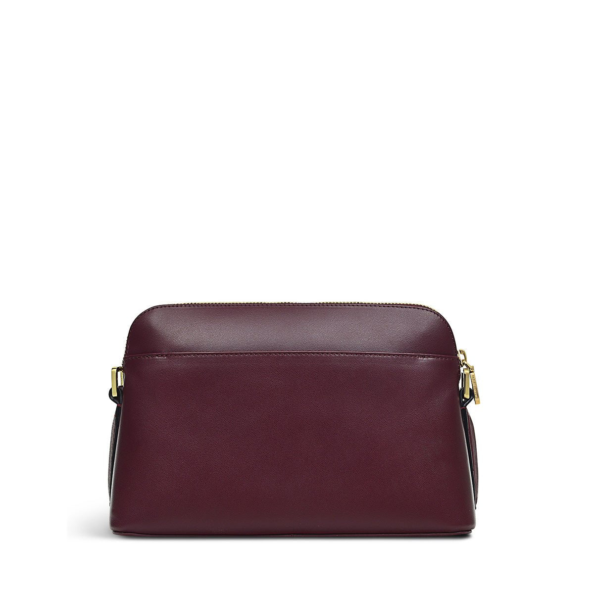 Medium Ziptop Crossbody Dark Cherry - RUTHERFORD & Co