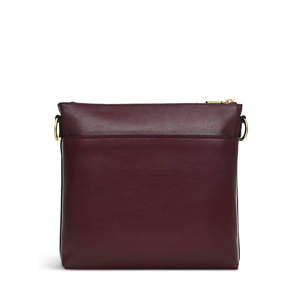 Medium Ziptop Crossbody Dark Cherry - RUTHERFORD & Co