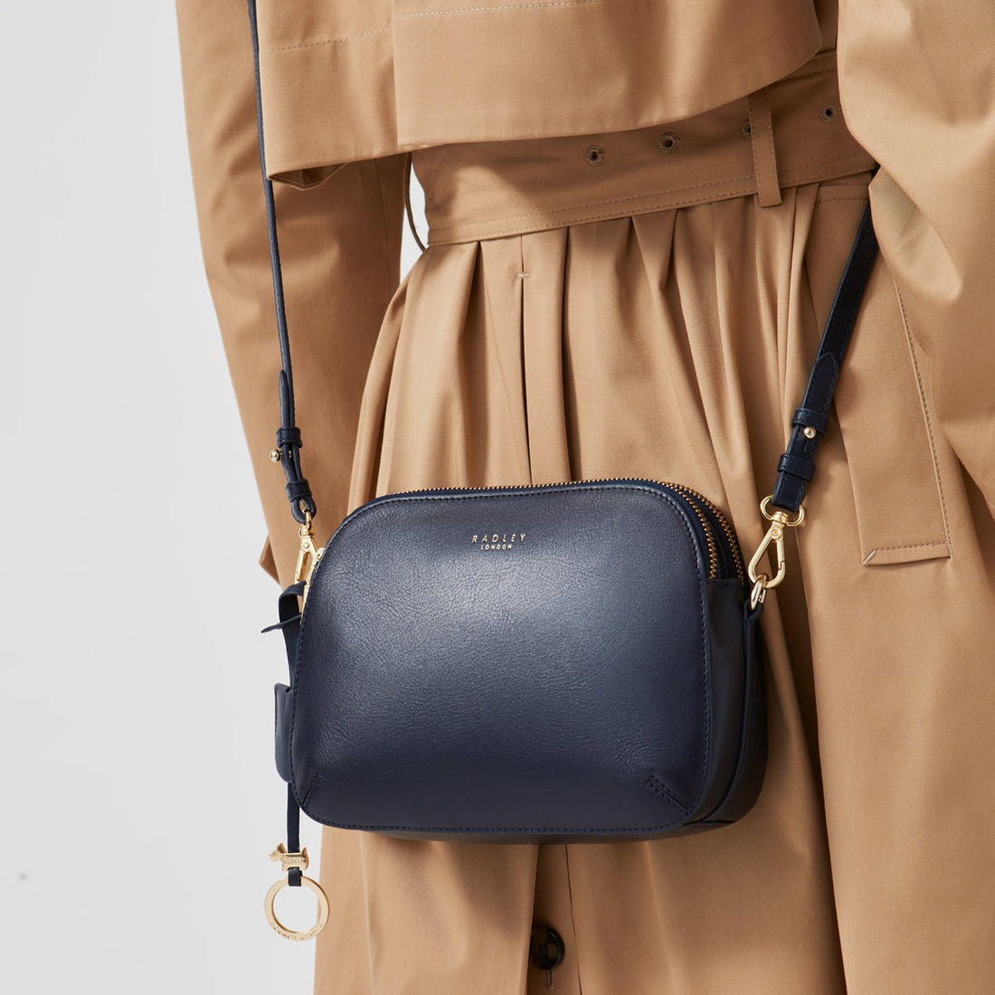 Medium Ziptop Crossbody Lazuli - RUTHERFORD & Co