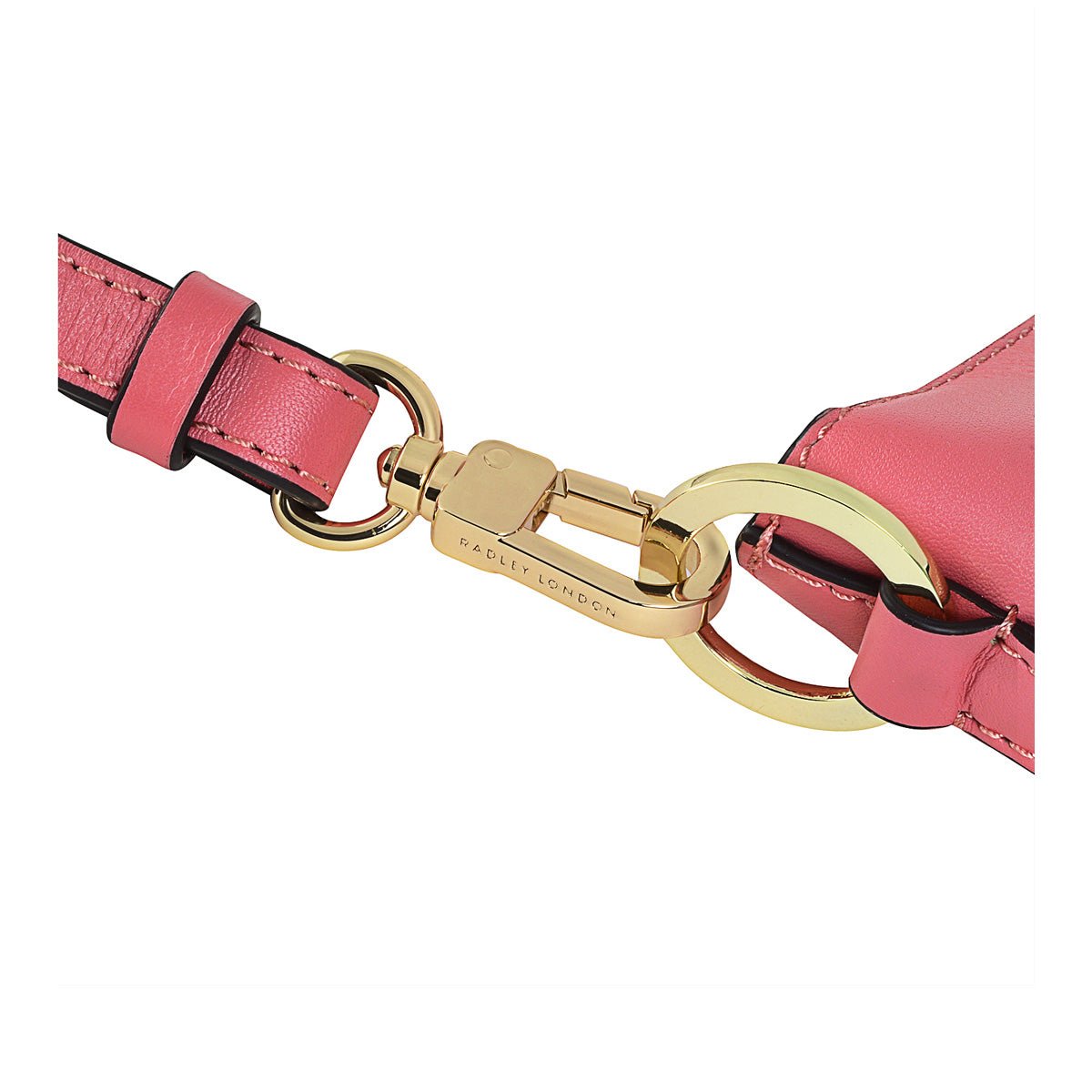 Medium Ziptop Crossbody Sweet Coral - RUTHERFORD & Co