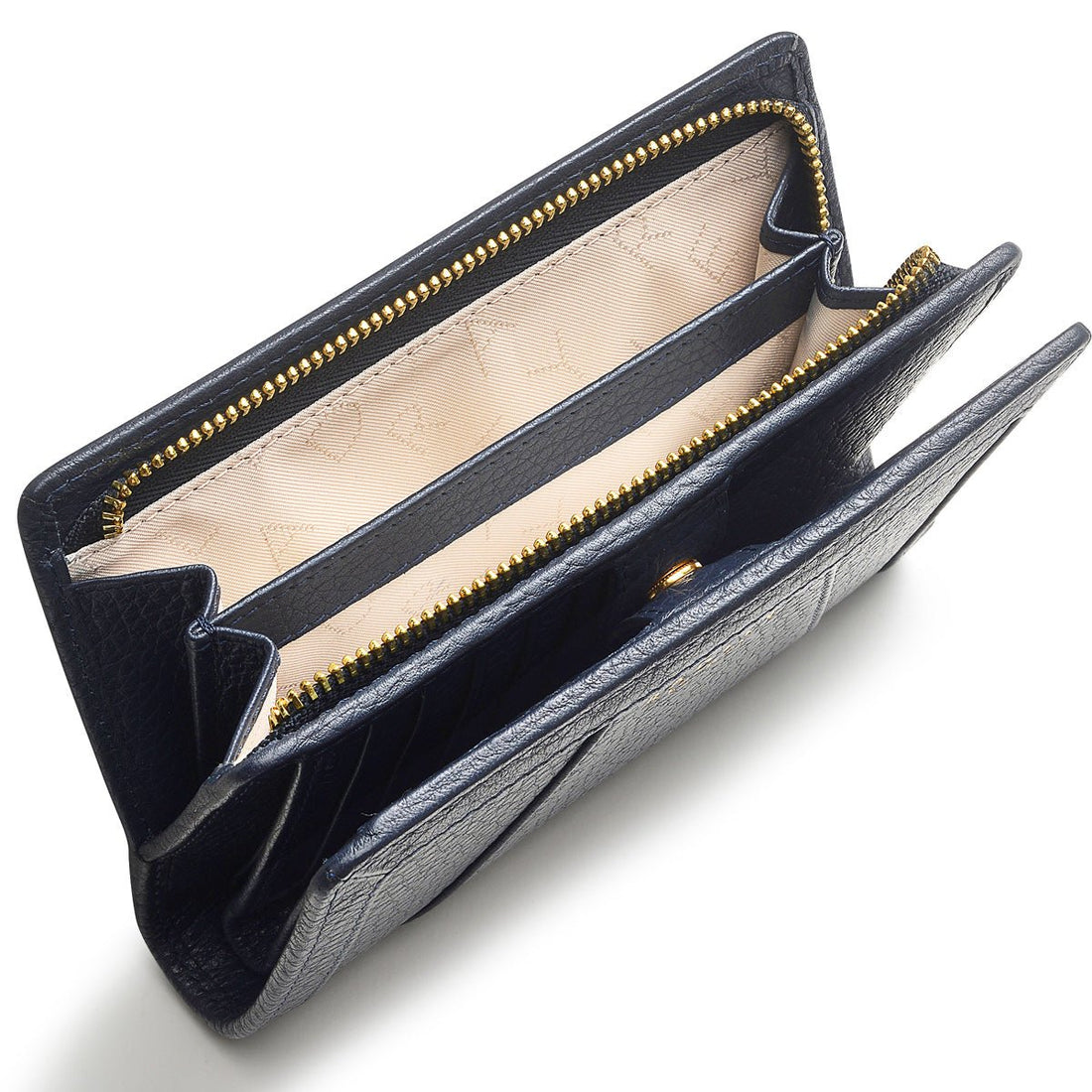 Medium Ziptop Purse Ink - RUTHERFORD & Co