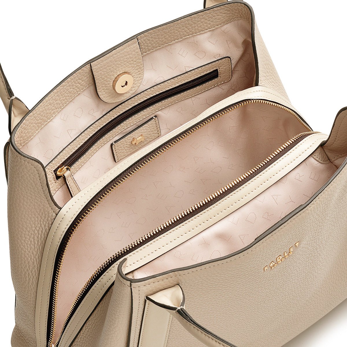 Medium Ziptop Shoulder Clay - RUTHERFORD & Co