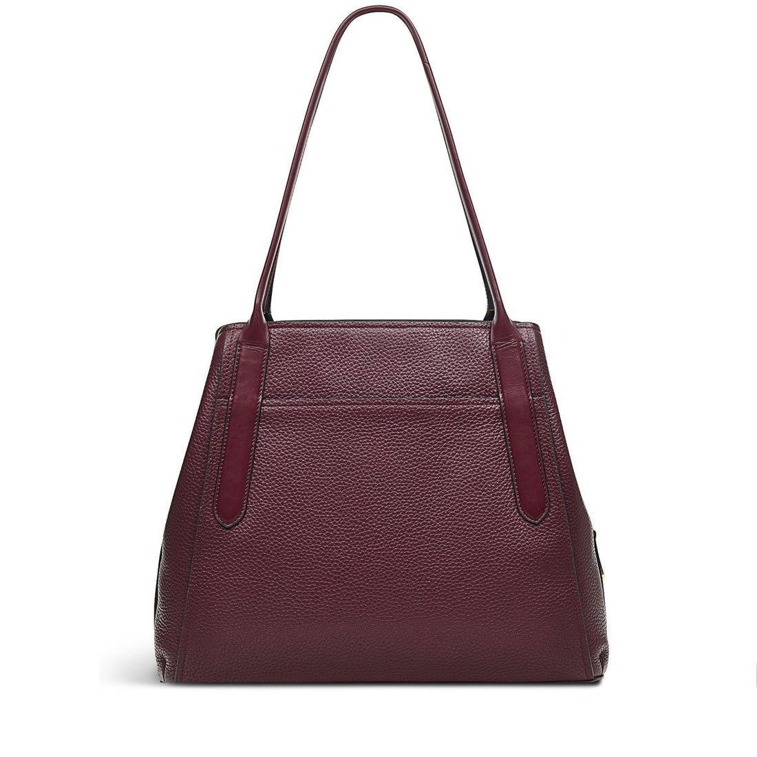 Medium Ziptop Shoulder Dark Cherry - RUTHERFORD & Co