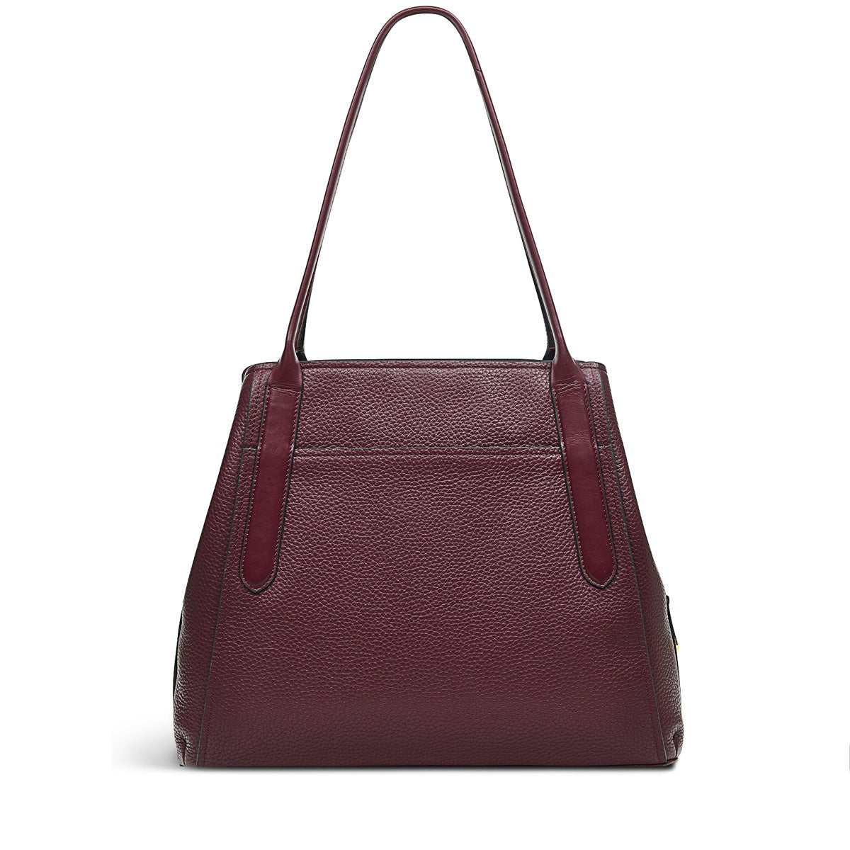 Medium Ziptop Shoulder Dark Cherry - RUTHERFORD & Co