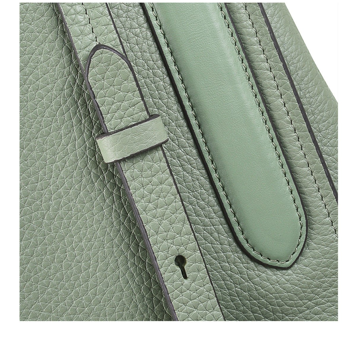 Medium Ziptop Shoulder Jade - RUTHERFORD & Co