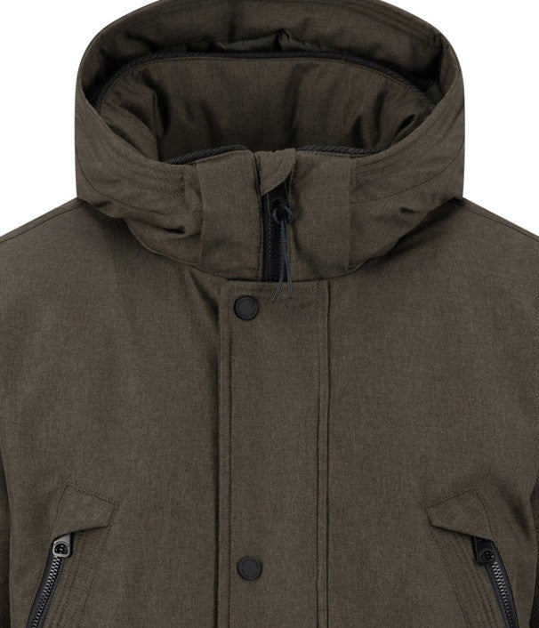 Melange Parka - Cypress - RUTHERFORD & Co
