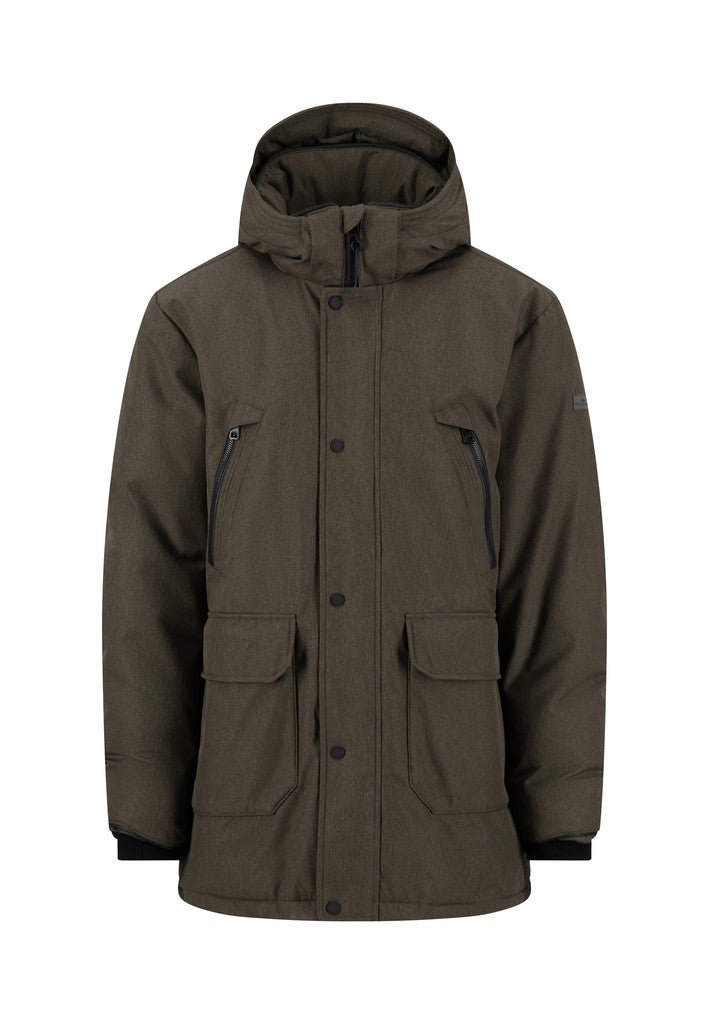 Melange Parka - Cypress - RUTHERFORD & Co