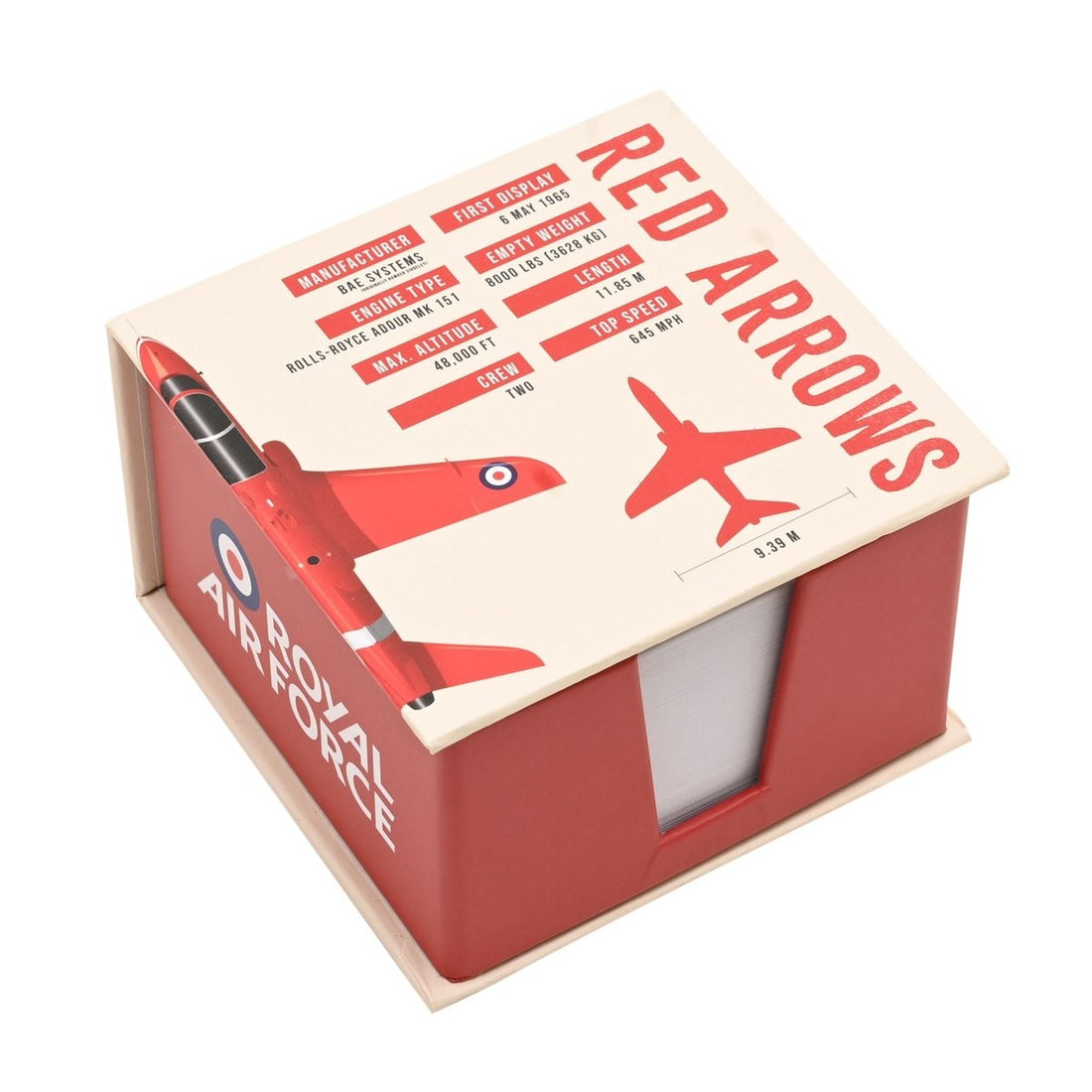 Memoblock - Red Arrows - RUTHERFORD & Co