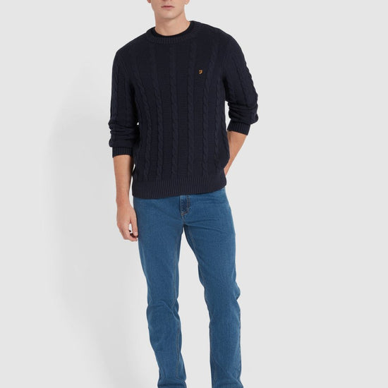 Mendon Cable Knit Sweater - RUTHERFORD & Co