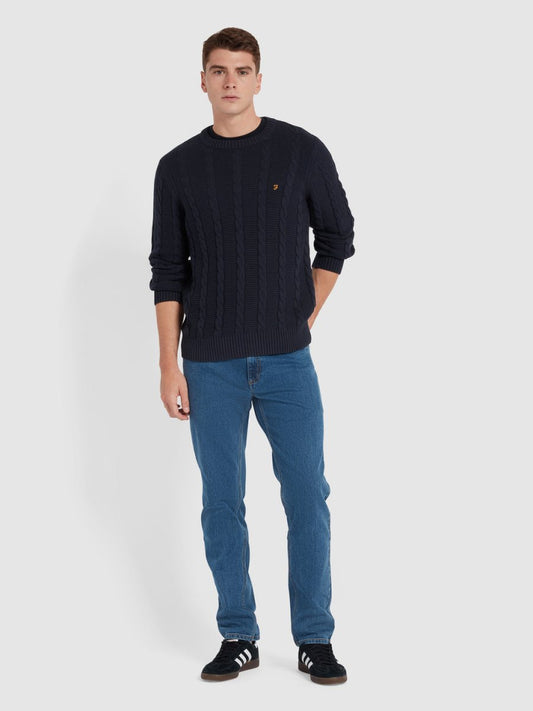 Mendon Cable Knit Sweater - RUTHERFORD & Co