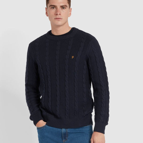 Mendon Cable Knit Sweater - RUTHERFORD & Co