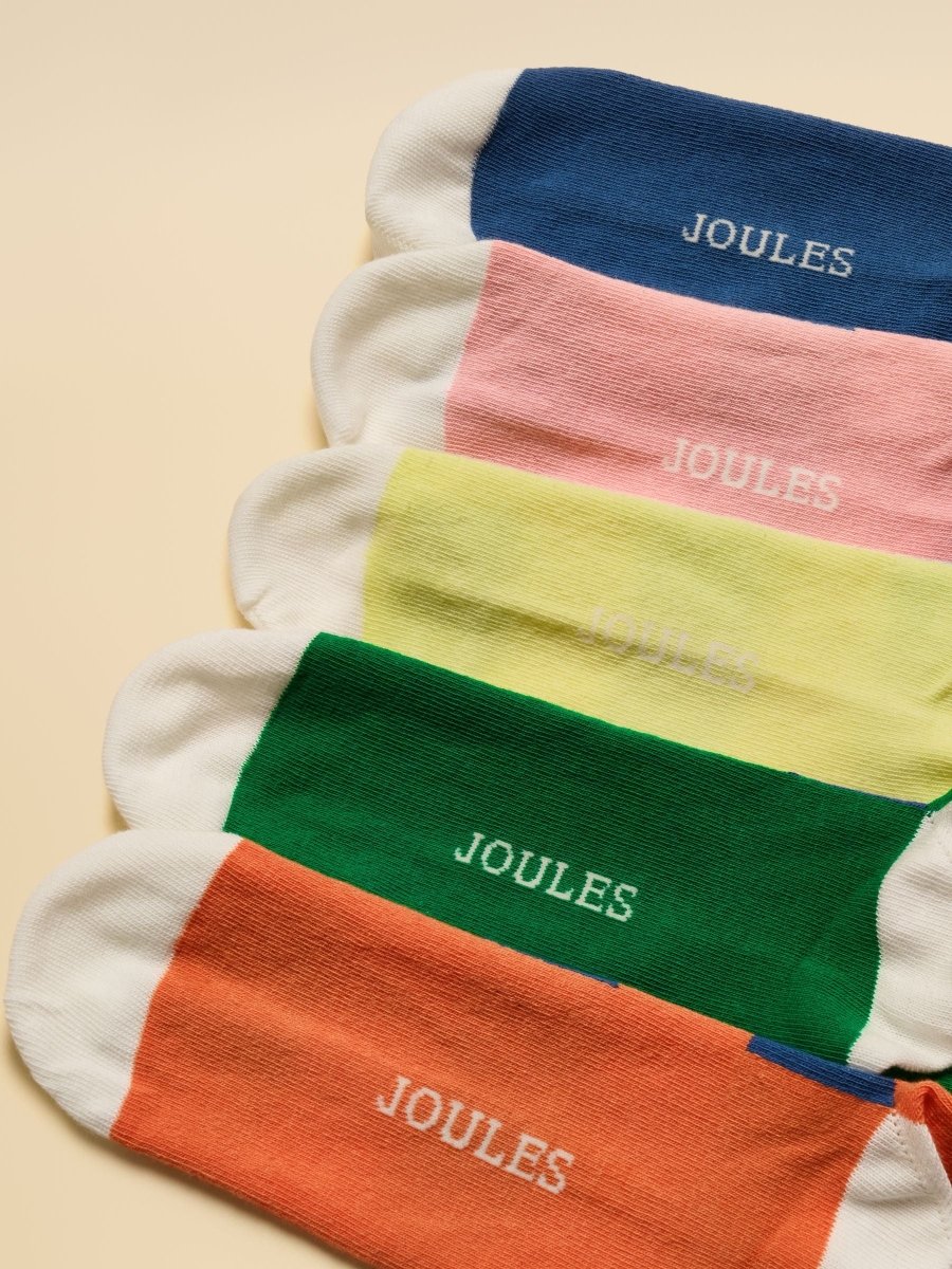 Men's Kingsbury Multi Bright Socks 5 Pack (size 7 - 12) - RUTHERFORD & Co
