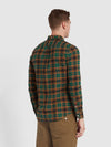 Brewer Slim Fit Check Organic Cotton Long Sleeve Shirt