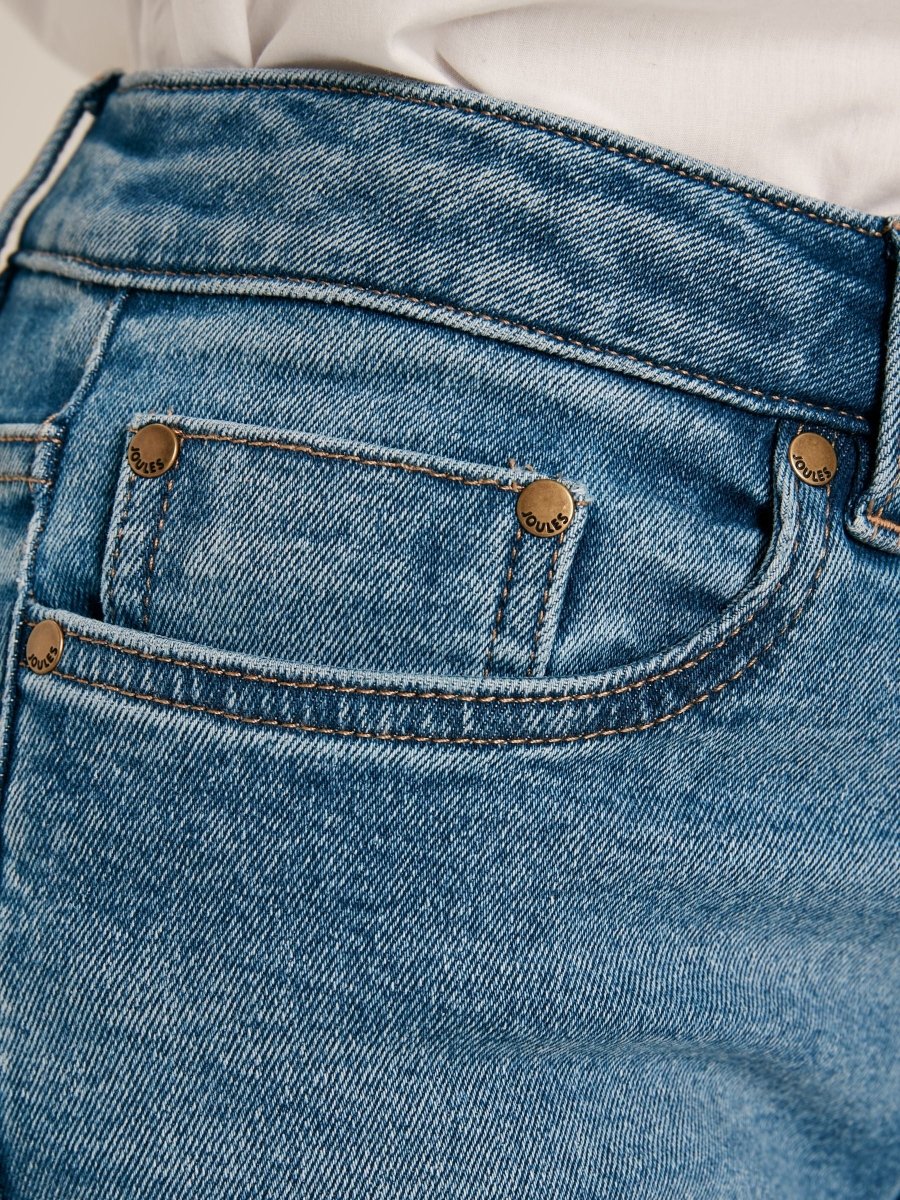 Mid Blue Skinny Jeans - RUTHERFORD & Co
