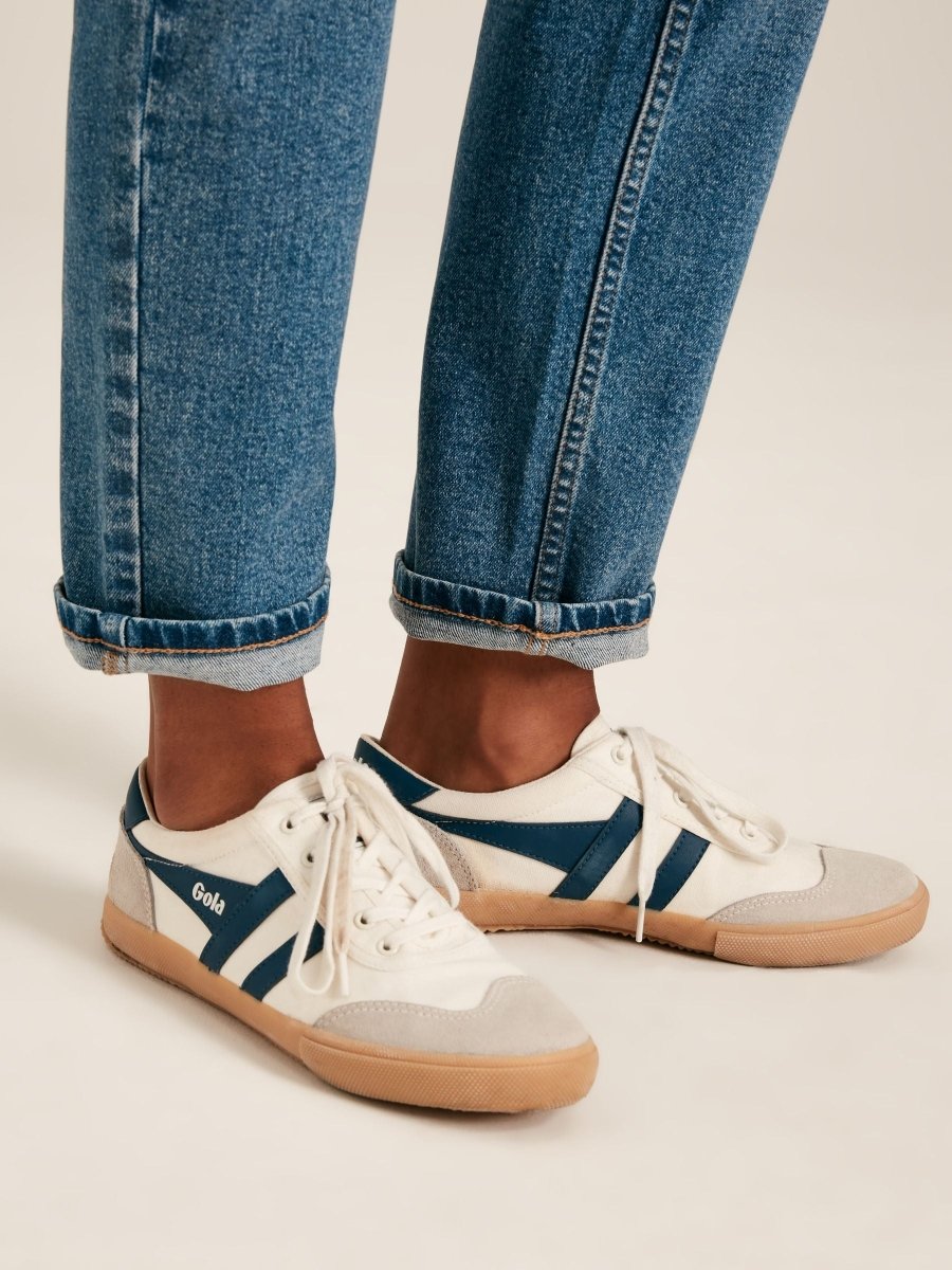 Mid Blue Straight Leg Jeans - RUTHERFORD & Co