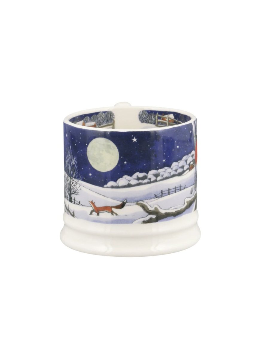 Midnight Robin Small Mug - RUTHERFORD & Co