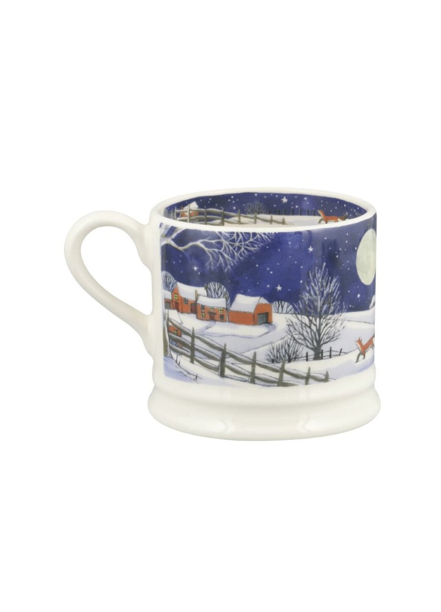 Midnight Robin Small Mug - RUTHERFORD & Co