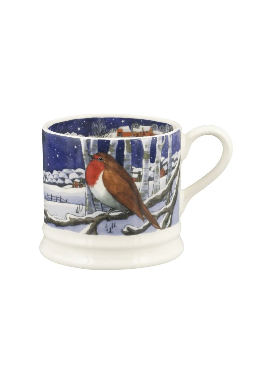 Midnight Robin Small Mug - RUTHERFORD & Co