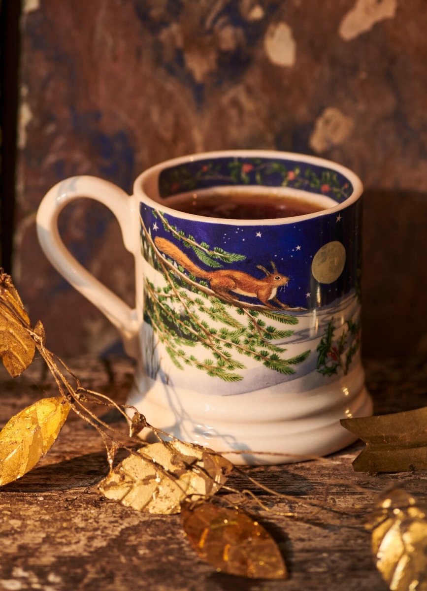 Midnight Squirrel 1/2 Pint Mug - RUTHERFORD & Co