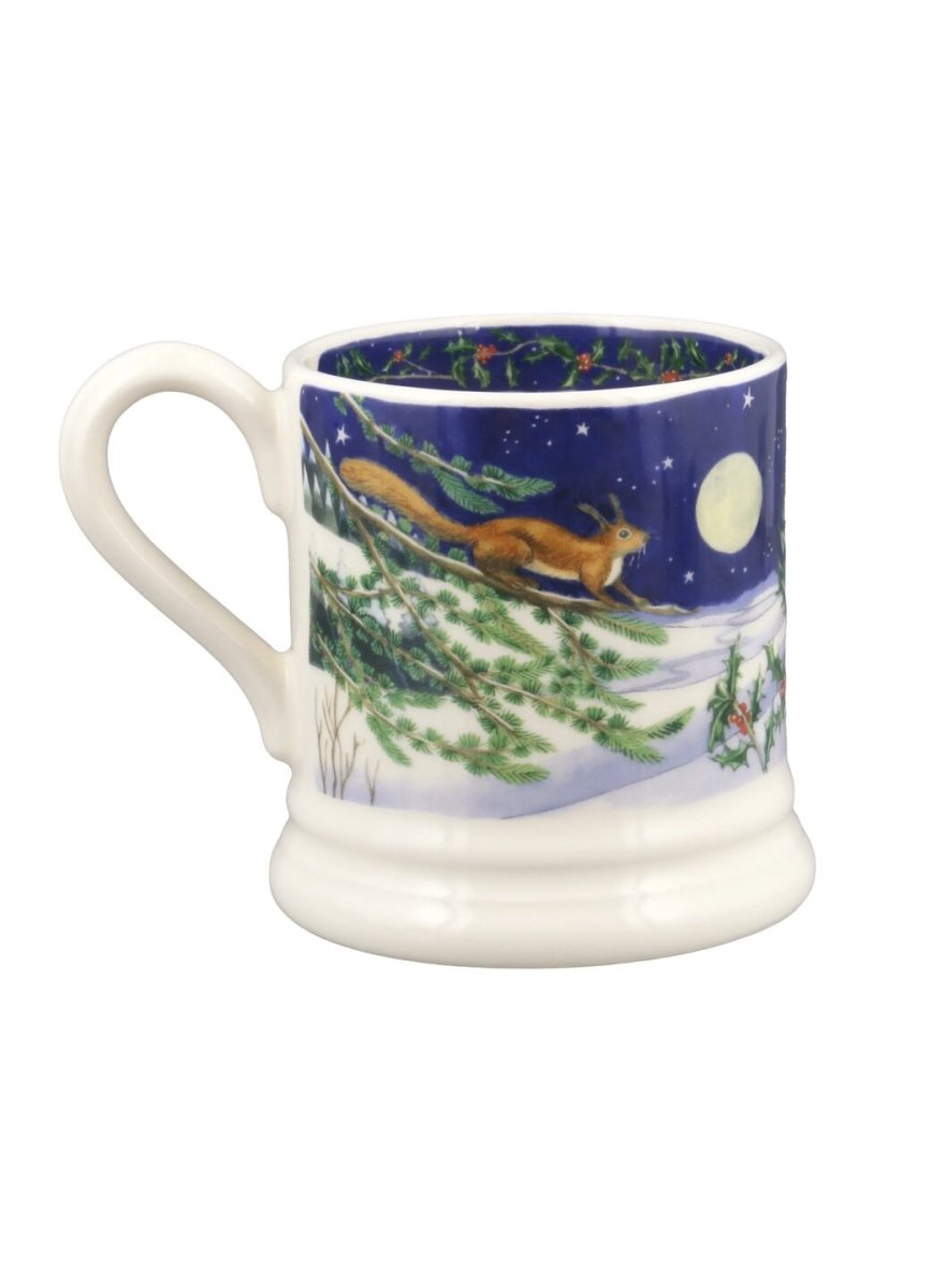 Midnight Squirrel 1/2 Pint Mug - RUTHERFORD & Co