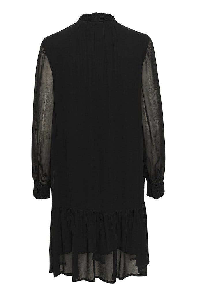 MikaelaPW Dr Dress - Black - RUTHERFORD & Co