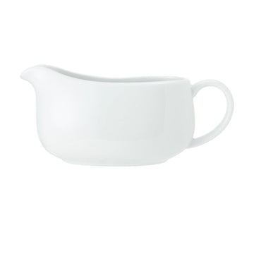 Mikasa Chalk Porcelain Gravy Boat, 700ml, White - RUTHERFORD & Co