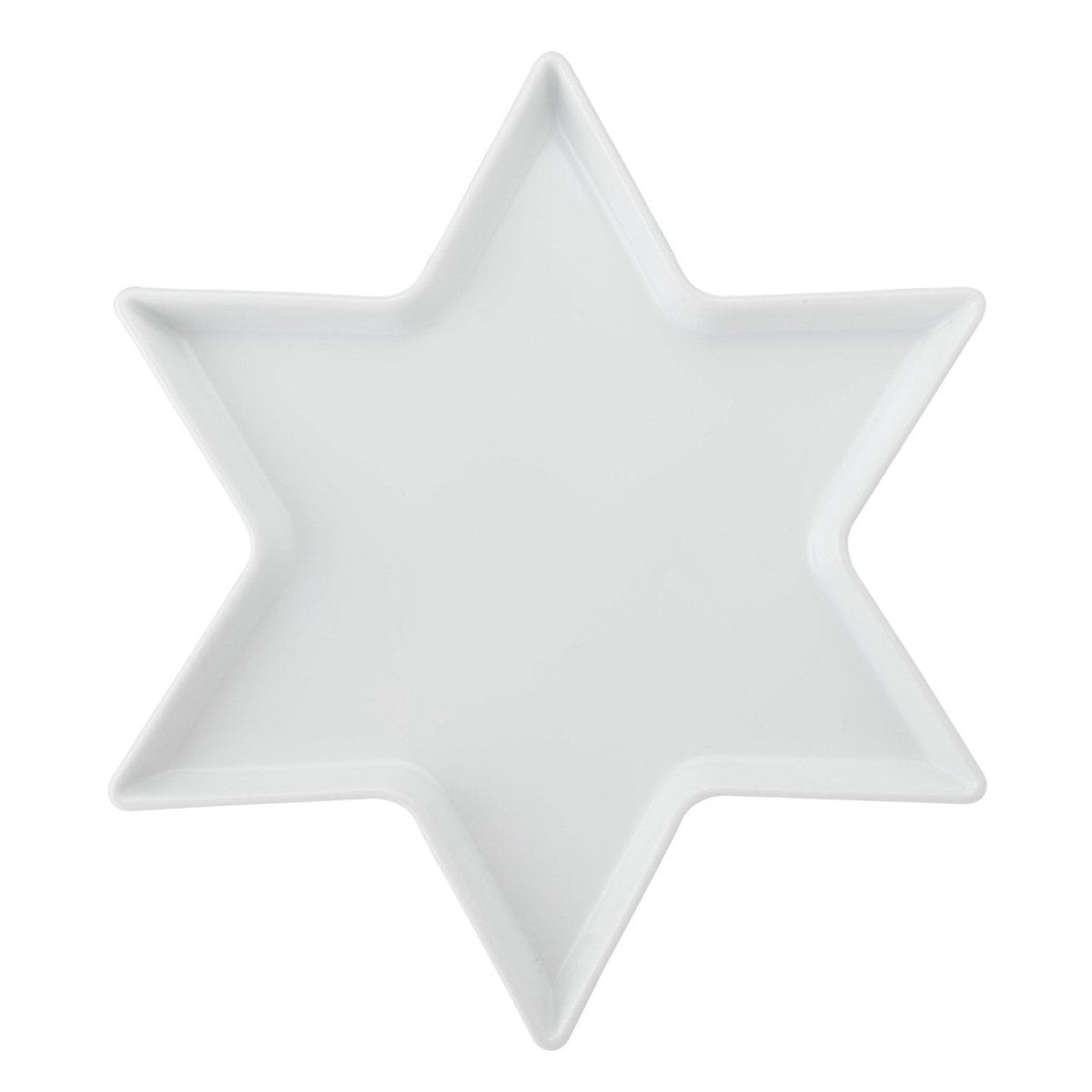Mikasa Chalk Star Porcelain Serving Platter, White, 30cm - RUTHERFORD & Co