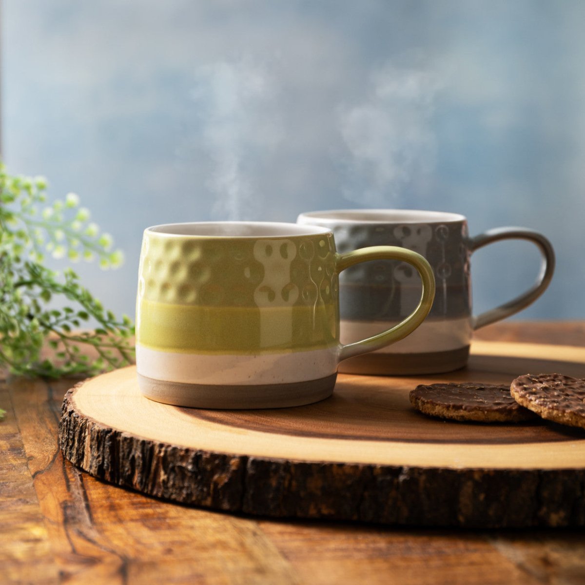 Mikasa Ombre Textured Mug Green - RUTHERFORD & Co
