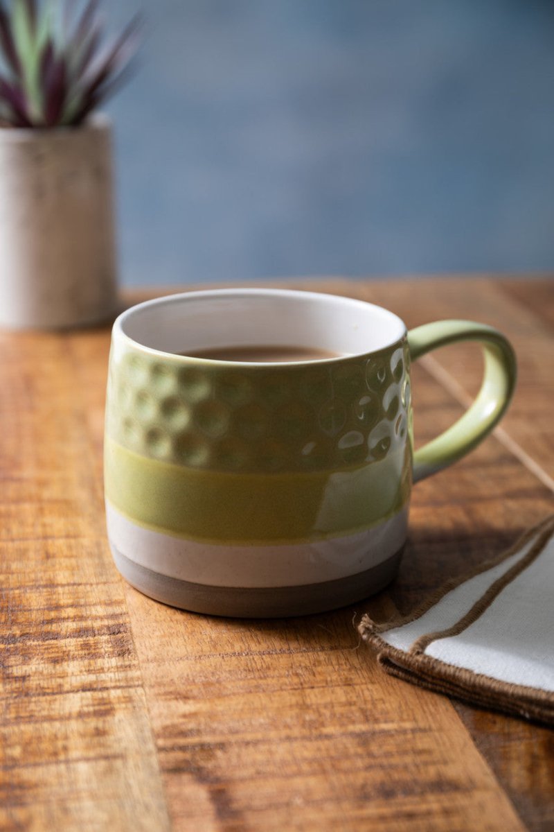 Mikasa Ombre Textured Mug Green - RUTHERFORD & Co