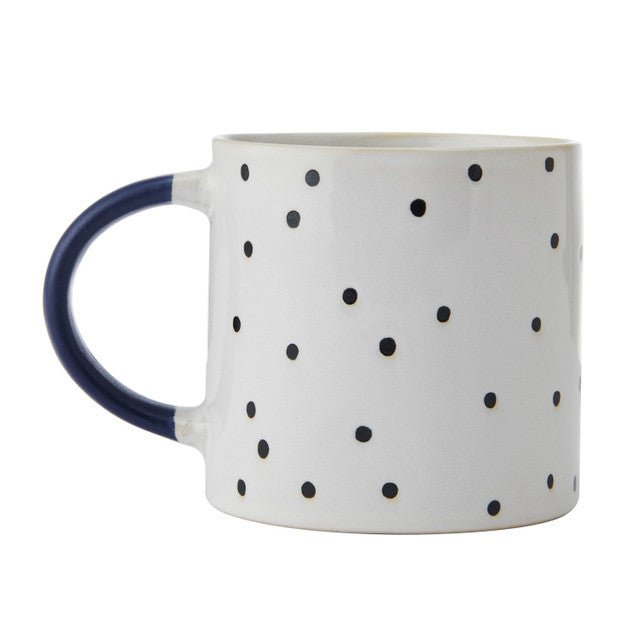 Mikasa Spotty Stoneware Mug, 390ml - RUTHERFORD & Co
