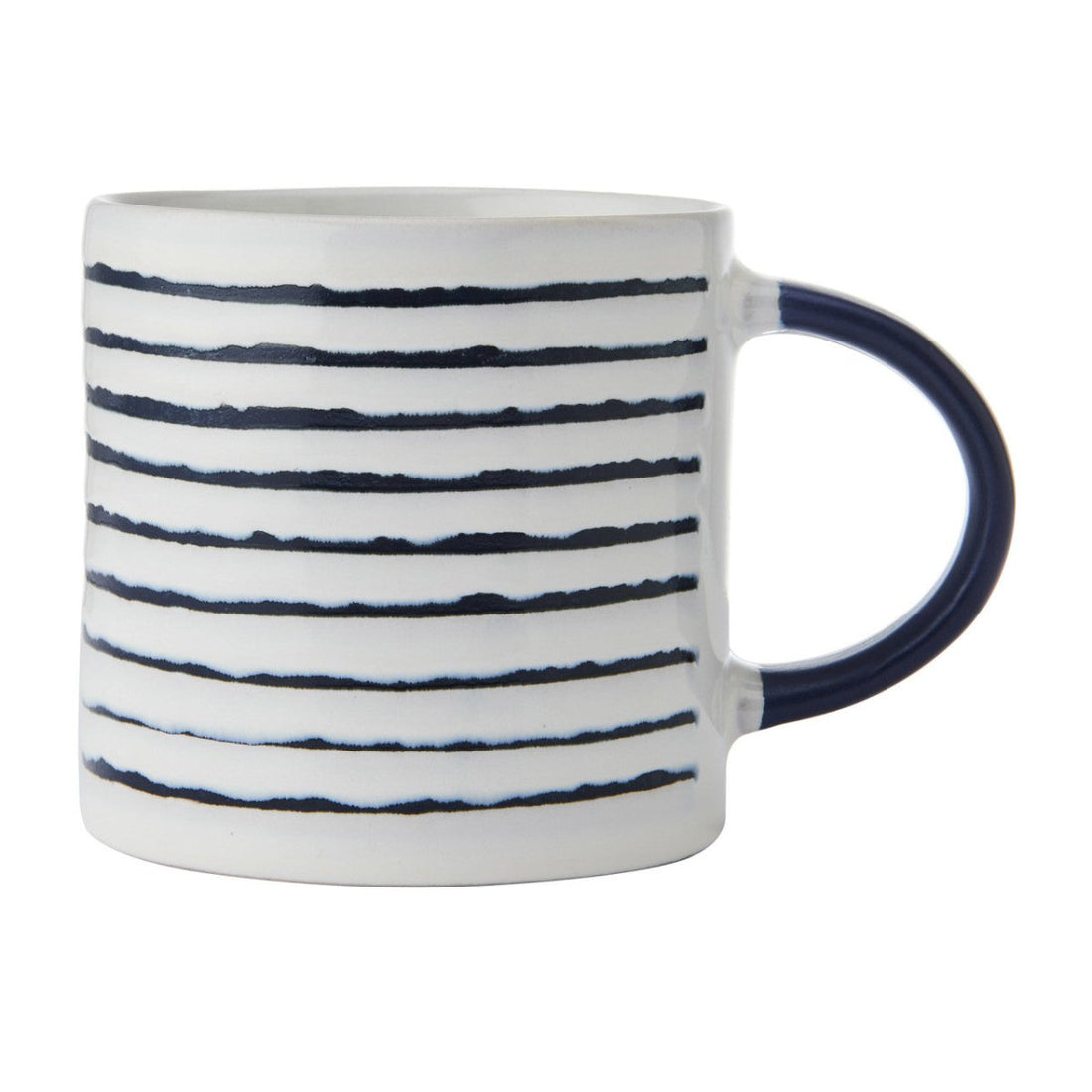 Mikasa Striped Stoneware Mug, 390ml - RUTHERFORD & Co