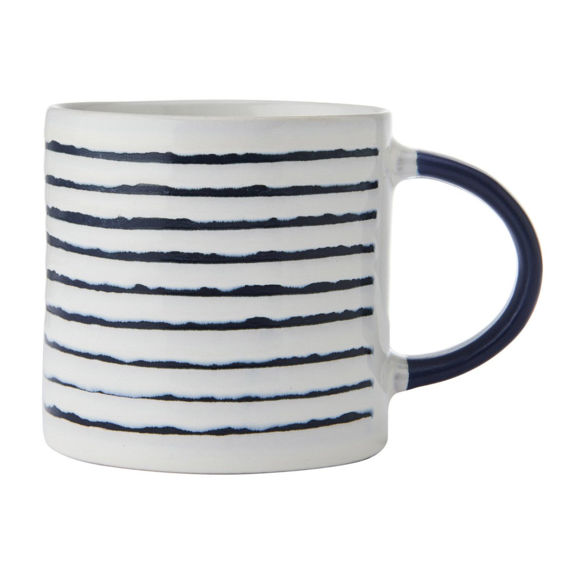 Mikasa Striped Stoneware Mug, 390ml - RUTHERFORD & Co
