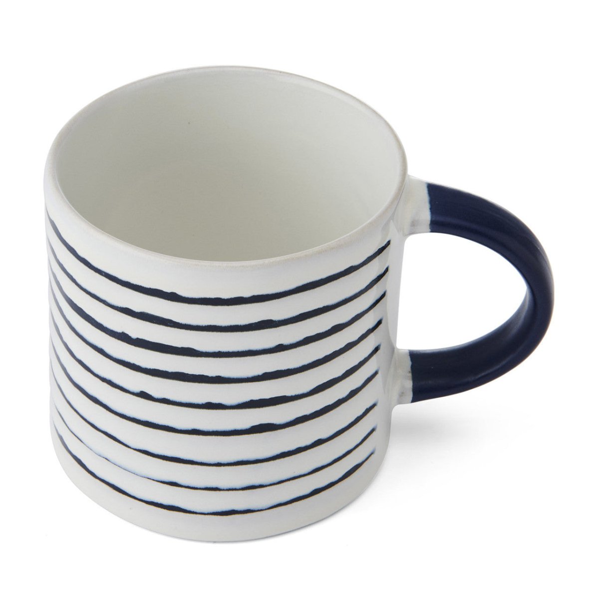 Mikasa Striped Stoneware Mug, 390ml - RUTHERFORD & Co