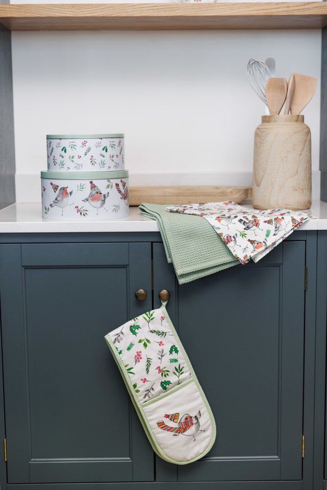 Mikasa TipperleyHill Robin Cotton Tea Towel, Set of 2 - RUTHERFORD & Co