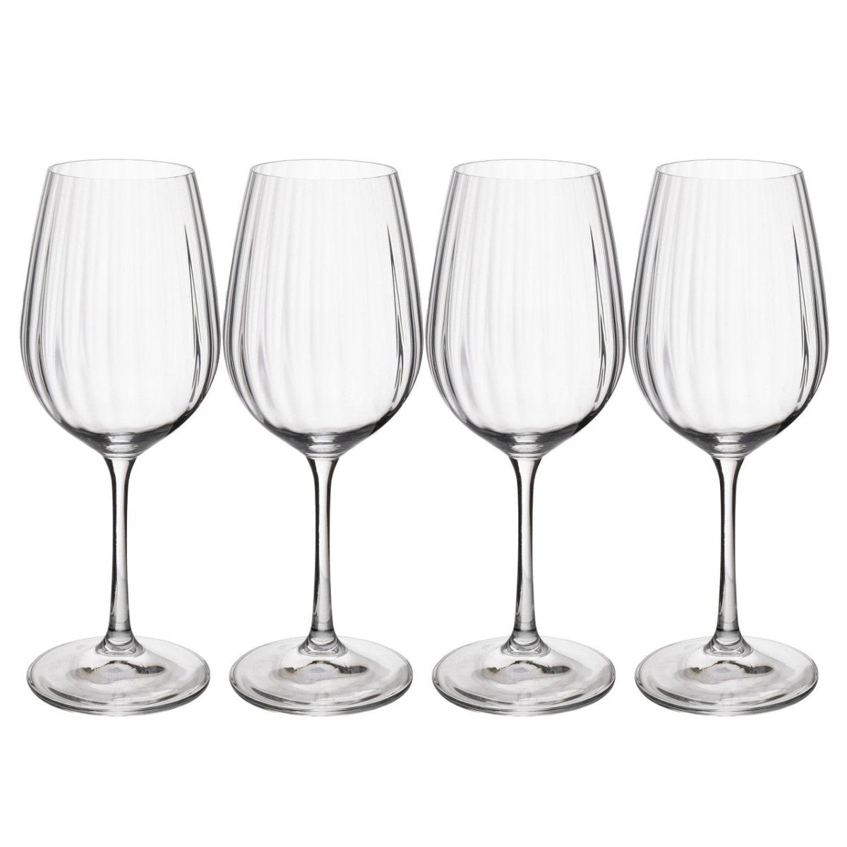 Mikasa Treviso 4 - Piece Crystal White Wine Glass Set, 350ml - RUTHERFORD & Co