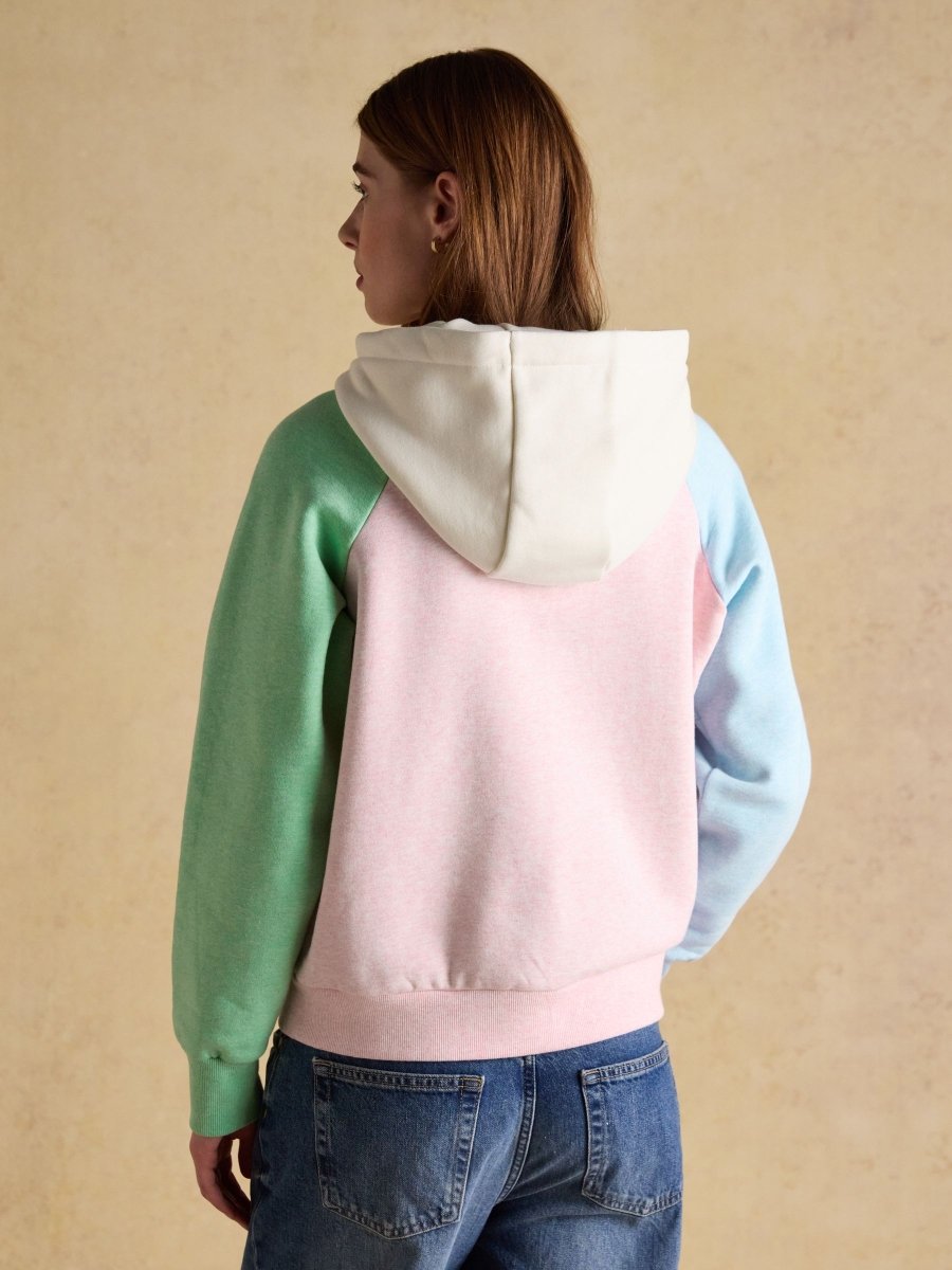 Milbourne Colourblock Cotton Blend Hoodie - RUTHERFORD & Co